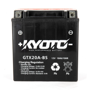 BATTERIE KYOTO YTx20a-bs -AGM Sans entretien